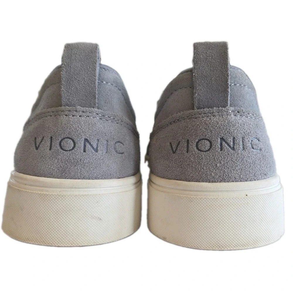 Vionic Women's Kani Slip-on Shoes Athleisure Arch support Gray Size 6.5